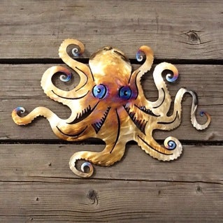 Octopus  Trapp Industries- Metal Art
